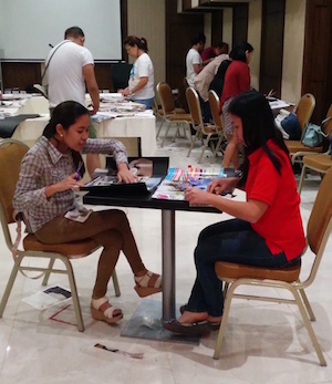 Creative practice workshop, Philippines